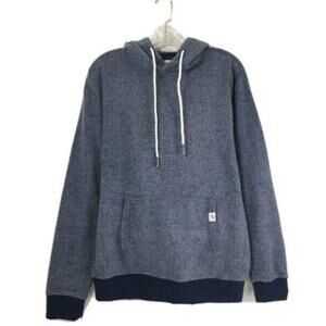 Feat Blanketblend Hoodie Sweatshirt Size Medium Faded Teal Blue Unisex